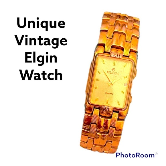 Beautiful Vintage Elgin Gold Watch - Picture 3 of 3